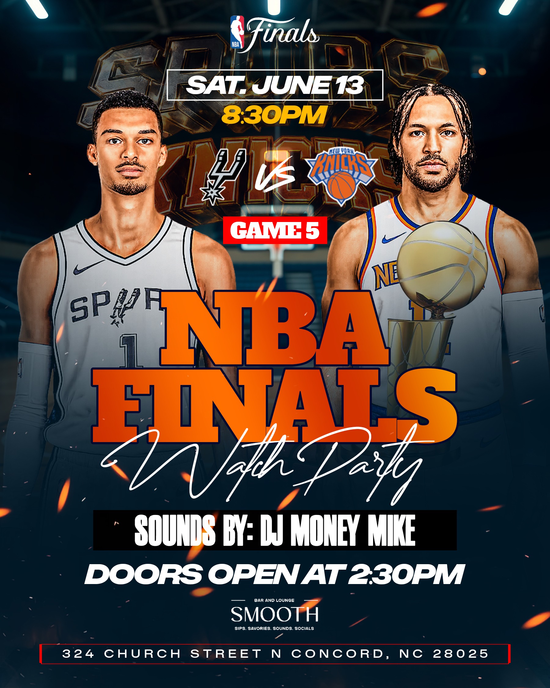 NBA Finals Watch Party project cover